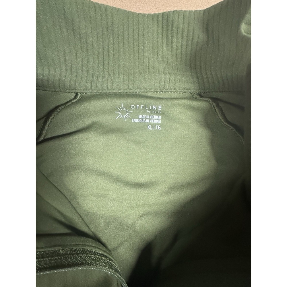 OFFLINE By Aerie Real Me Long Sleeve Mock Neck Full Zip XL - Picture 2 of 6